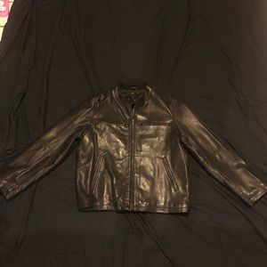 Men’s Claiborne leather jacket (lamb skin) size L